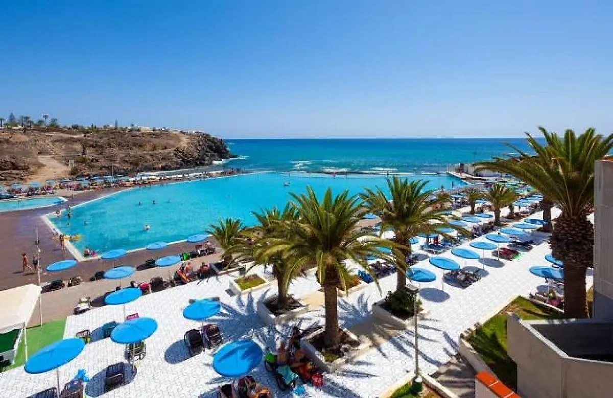Beach-Front Tenerife Sth Sea And Pool View Costa Del Silencio